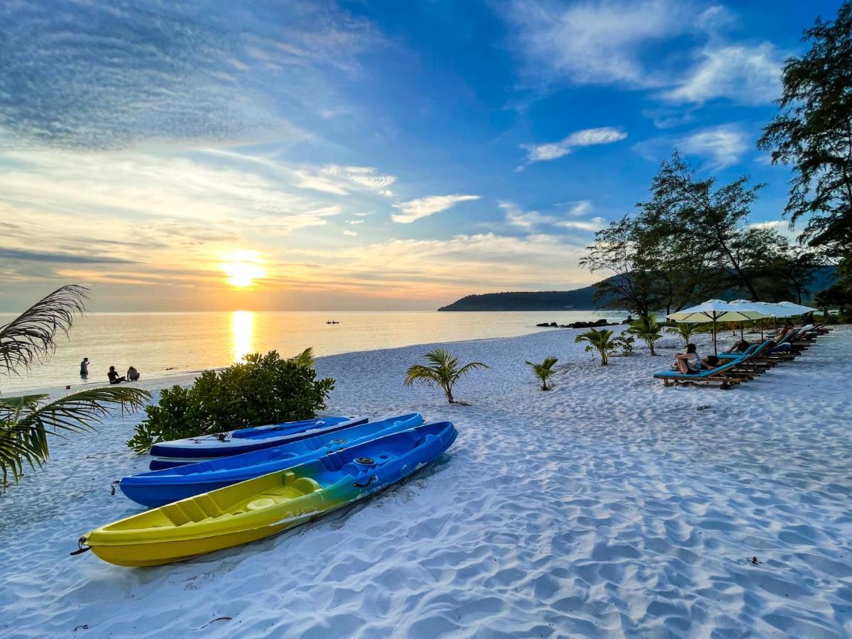Long Beach Resort Koh Rong Sok San Village Bagian luar foto