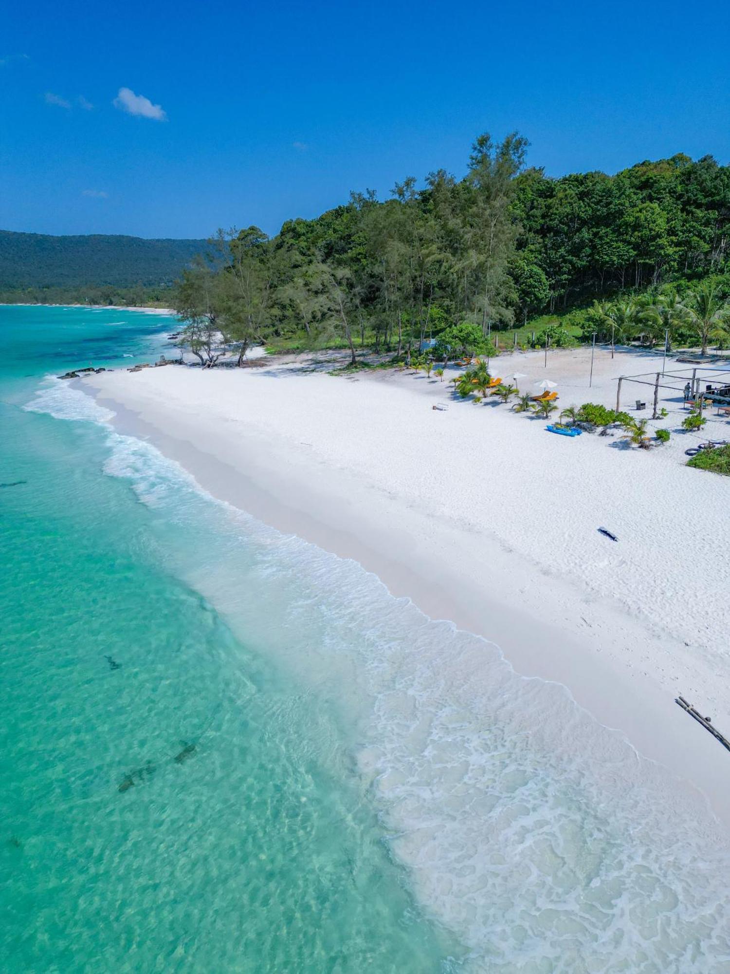 Long Beach Resort Koh Rong Sok San Village Bagian luar foto