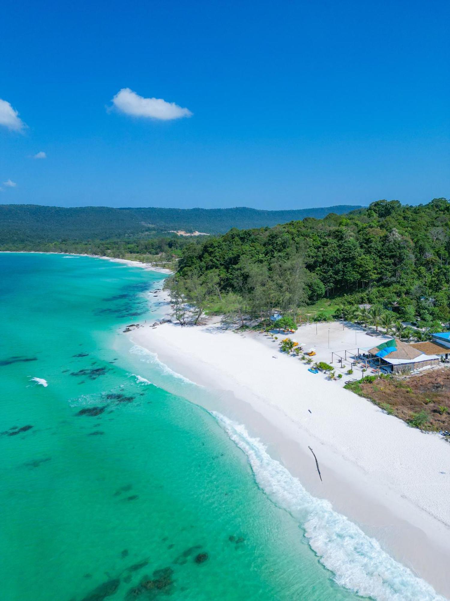 Long Beach Resort Koh Rong Sok San Village Bagian luar foto