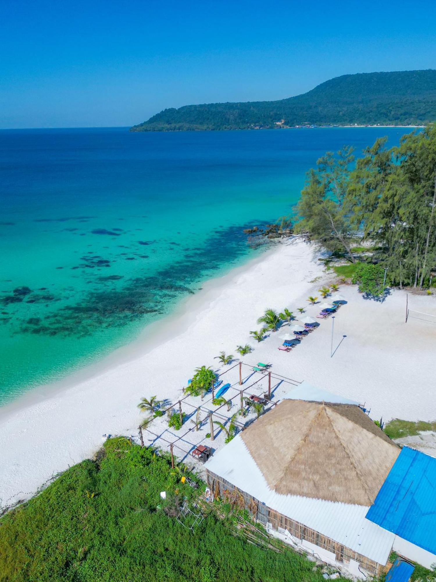 Long Beach Resort Koh Rong Sok San Village Bagian luar foto