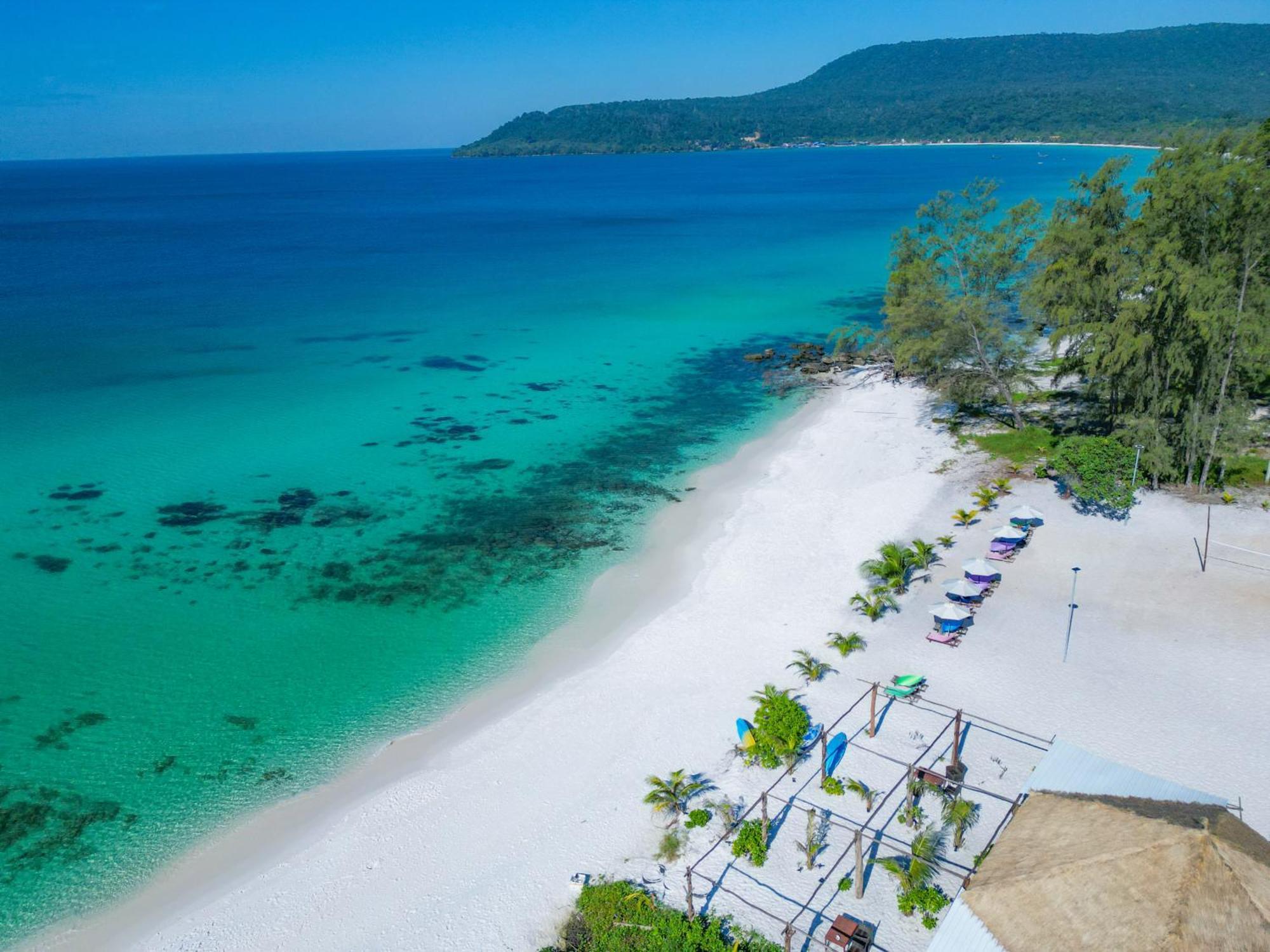 Long Beach Resort Koh Rong Sok San Village Bagian luar foto