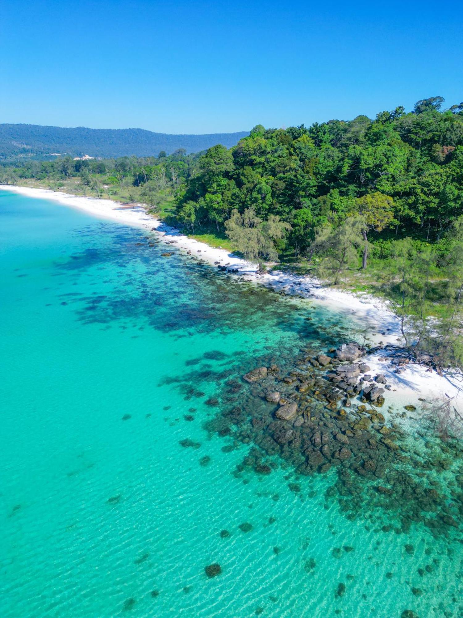 Long Beach Resort Koh Rong Sok San Village Bagian luar foto