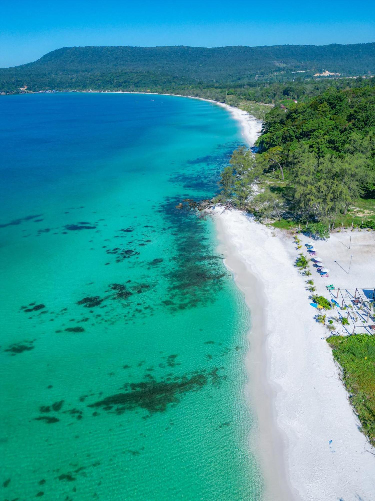 Long Beach Resort Koh Rong Sok San Village Bagian luar foto