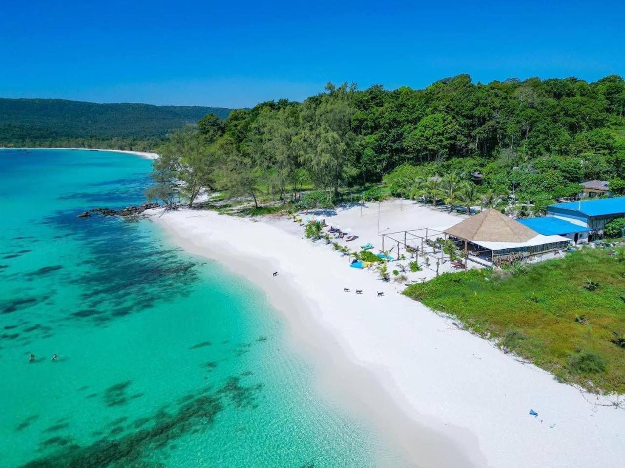 Long Beach Resort Koh Rong Sok San Village Bagian luar foto