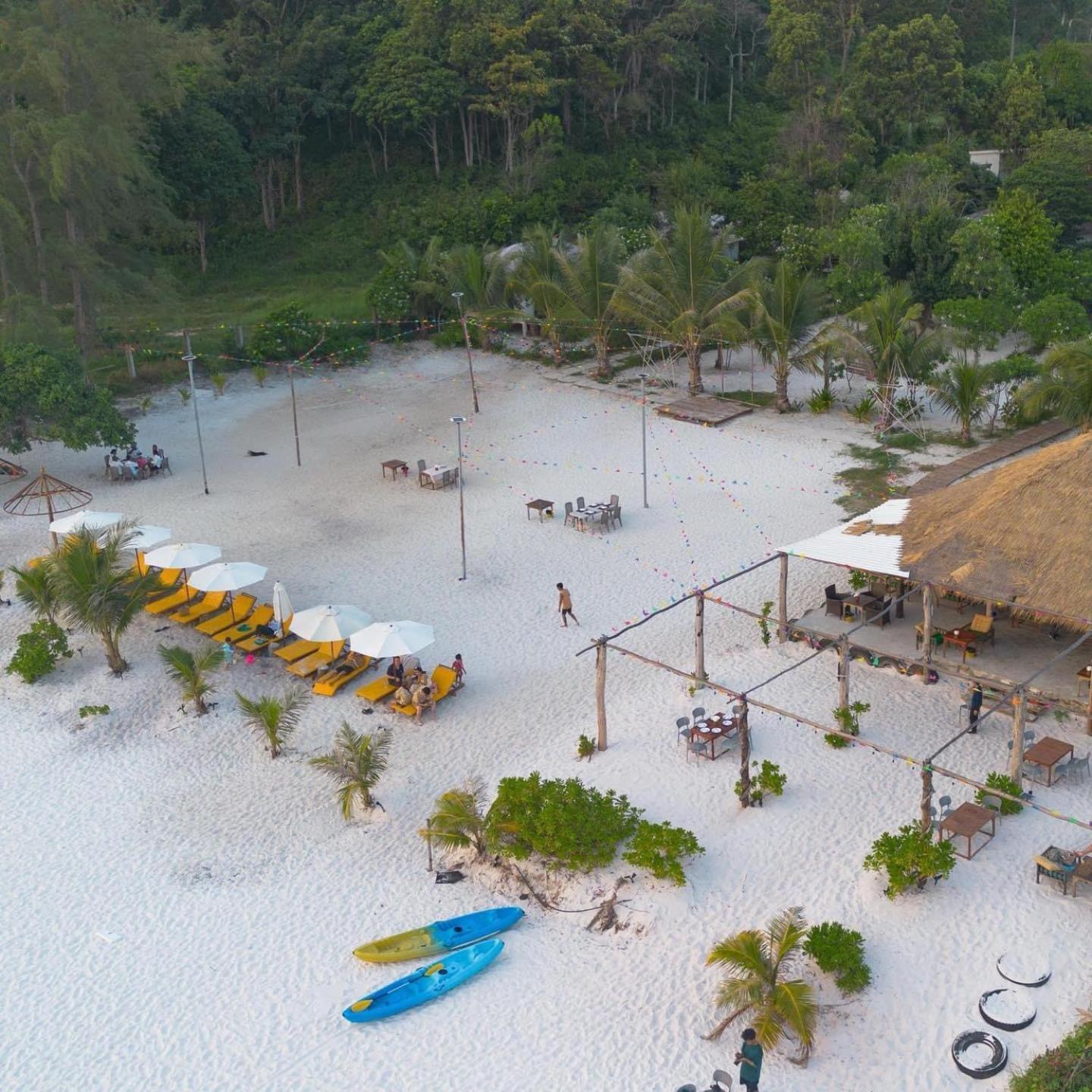 Long Beach Resort Koh Rong Sok San Village Bagian luar foto